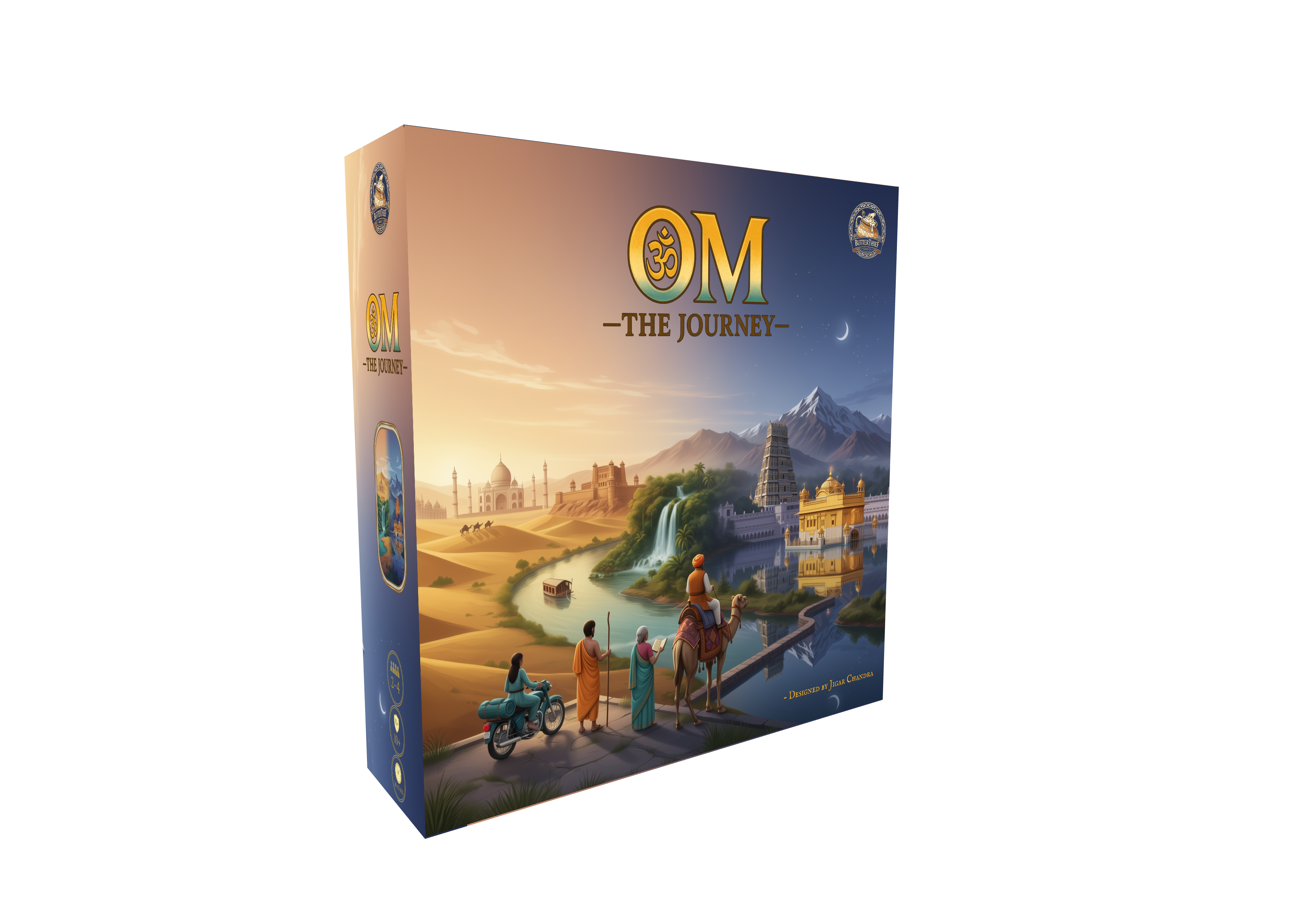 Front cover of OM: The Journey box